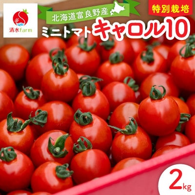 【2026年発送】清水farm【ミニトマト2kg】(品種:キャロル10)