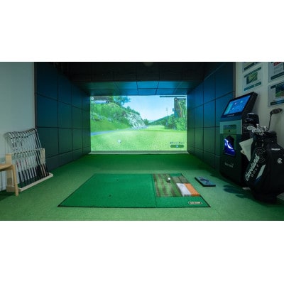 八王子ゴルフのシミュレーションラウンドレッスンクーポン30,000円分(1名様　1回　120分)