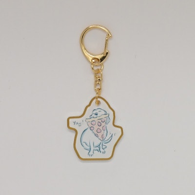 チャリティーキーホルダー(ゴールド)