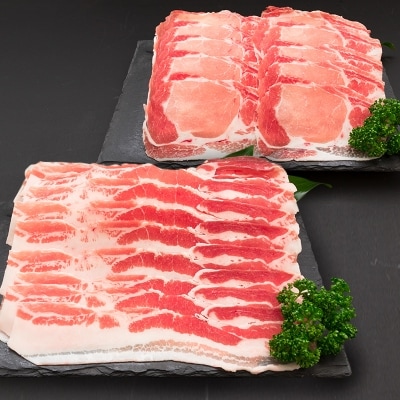 ◆宮崎県産 お米豚スライスセット(合計1kg)