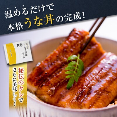 宮崎県産 うなぎ 蒲焼 3尾 計480g 個包装 長焼 国産 鰻