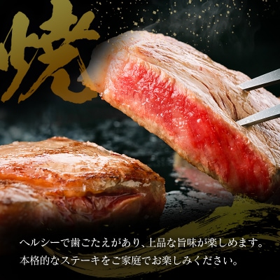宮崎県産 黒毛和牛 赤身 サーロインステーキ 2枚セット