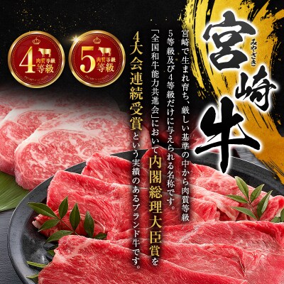宮崎牛 切り落とし 800g すき焼き 焼き肉 炒め物 国産 牛肉 宮崎県産 4等級以上
