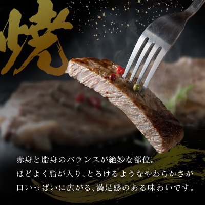 【産地直送】宮崎県産 国産 黒毛和牛 赤身 サーロインステーキ 200g×3