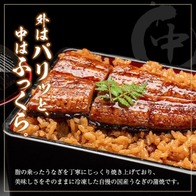 中村商店 うなぎ蒲焼3尾セット 計543g以上