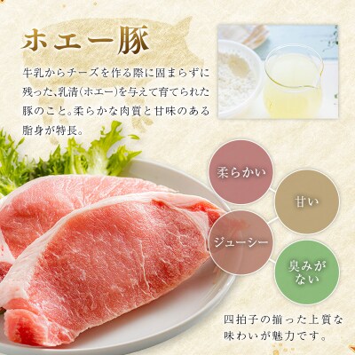産地直送 宮崎県産 ホエー豚 シャトーブリアン ブロック 計600g(300g×2本)国産 豚肉