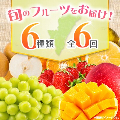 【偶数月6回定期便】南国宮崎産人気フルーツ詰め合わせ(B-2コース M220)
