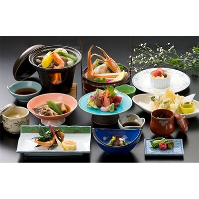 旅館いちゑ 10月~3月の平日限定 本ズワイガニ食べ放題1泊2食付 ペア宿泊券