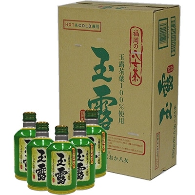 福岡の八女茶　玉露ボトル缶(290g)×24缶