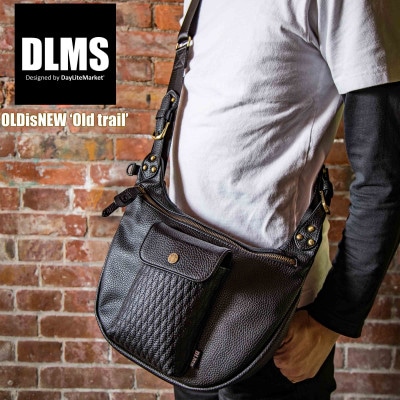 DLMS OLDisNEW 'Old trail' ショルダーバッグ【ヴィーガンレザー】