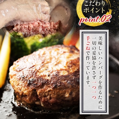 手ごねハンバーグ(100g×20個)+ステーキソース(10個)