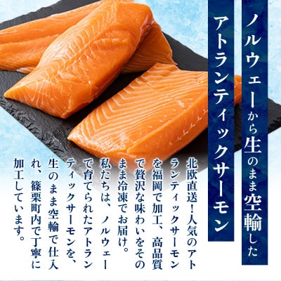 アトランティックサーモンスライス　540g(9g×20枚×3P入り)