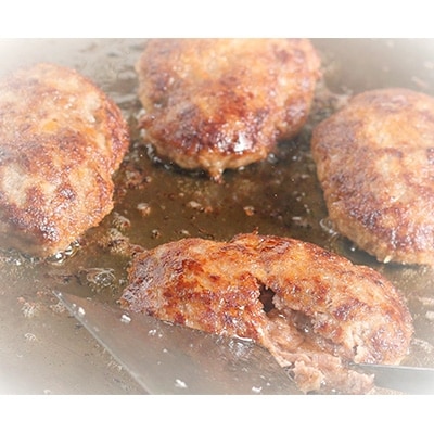 黒毛和牛100%手ごねハンバーグ素焼き　100g×9個