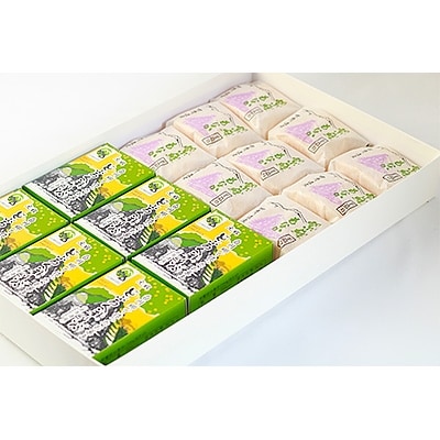 白川郷で50年愛され続けている銘菓 どぶろく羊羹(6本)・紫蘇もなか(9個)の詰め合わせ