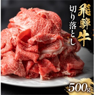 飛騨牛 切り落とし肉 500g [S768]