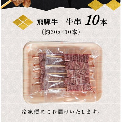 飛騨牛 牛串 10本 [S770]