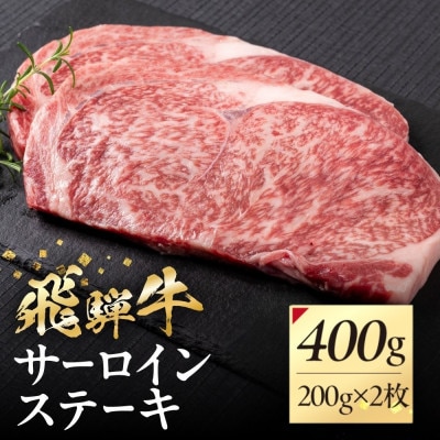飛騨牛サーロインステーキ 200g×2 [S973]