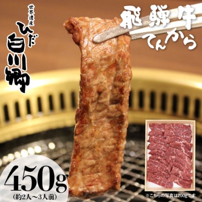 飛騨牛もも焼肉用 450g