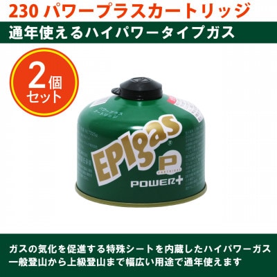 EPIgas 230パワープラスカートリッジ【2個入り】