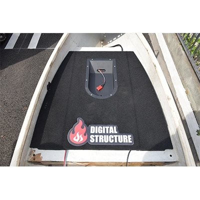 埼玉県川口市生産　DSハイデッキ　ブラック×パンチングオフセットトレイ　1台