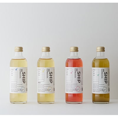 _SHIP KOMBUCHA 詰め合わせ(300ml×3本×4種セット)