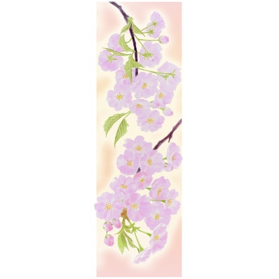 栗乃木ハルミ版画額装品「さくら」