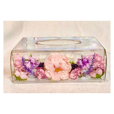 お花のティッシュケース{MASUKO.007}