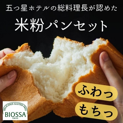グルテンフリー米粉パン Eセット(2種6個アソート)
