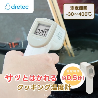 ドリテック サッとはかれる温度計 O-604WT