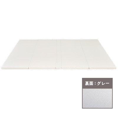 popomi 抗菌プレイマットCLEAN　アイボリー　140×200×4cm