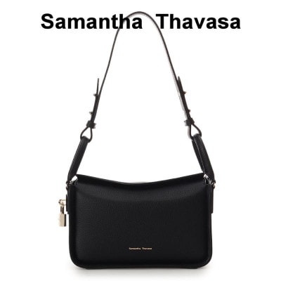 【サマンサタバサ】ショルダーバッグ　Samantha smartwang[スマートワン]　ブラック