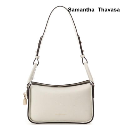 【サマンサタバサ】ショルダーバッグ　Samantha smartwang[スマートワン]　ホワイト