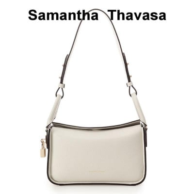 【サマンサタバサ】ショルダーバッグ　Samantha smartwang[スマートワン]　ホワイト