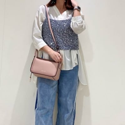 【サマンサタバサ】ショルダーバッグ　Samantha smartwang[スマートワン]　ピンク