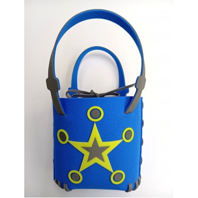 (株)フジカ工業　オリジナルスポンジバッグキット 　ブルー