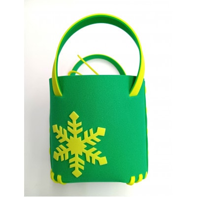 (株)フジカ工業　オリジナルスポンジバッグキット　グリーン