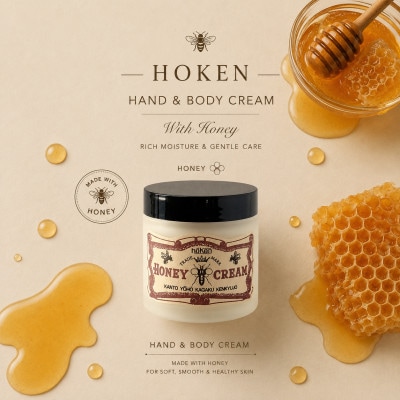 HONEYX シェイビング(ハチミツ配合ハンド&ボディクリーム)