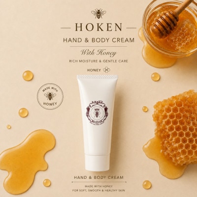 HONEYX シェイビングチューブ(ハチミツ配合ハンド&ボディクリーム)