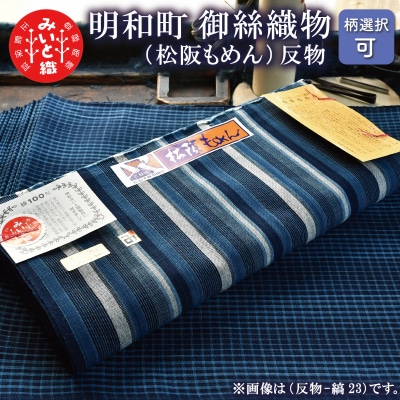 御糸織り(松阪もめん)反物 mi2