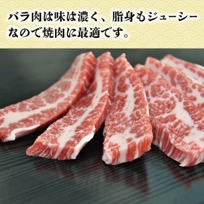 多気郡産 松阪牛 バラ 焼肉用 600g K19