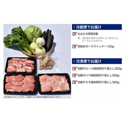 松阪牛づくしバーベキューセット(4人前)