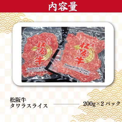 松阪牛 タワラ スライス I78