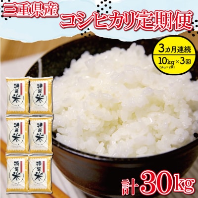 【定期便】(有)松幸農産 特選米 10kg×3回 (計30kg)　MK10