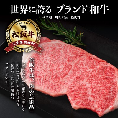 【定期便全6回】 松阪牛 特選 サーロイン ステーキ 約200g×2枚 (400g) SS46