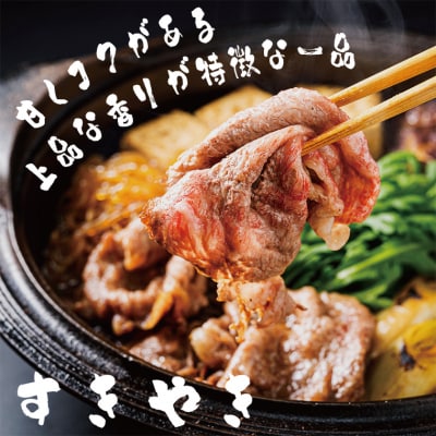 多気郡産 松阪牛 すき焼き用 赤身 400g MM8