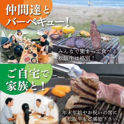 松阪牛 うす切り 焼肉 (モモ・バラ・カタ) 400g SS29