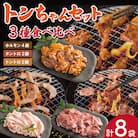 三重県産「松阪仕込み」豚とんちゃんセット 8袋セット　sa2