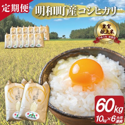 三重県産 山本農産のお米(コシヒカリ)の定期便 10kg×6回 yn24
