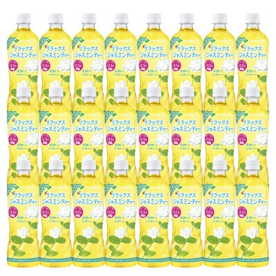 《定期便2ヶ月》リラックス ジャスミンティー ＜600ml×24本＞|10_myn-062402