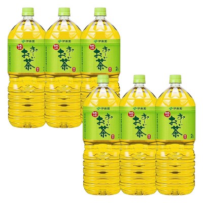 お～いお茶 緑茶 ＜2L×6本＞【2ケース】 |10_itn-071201